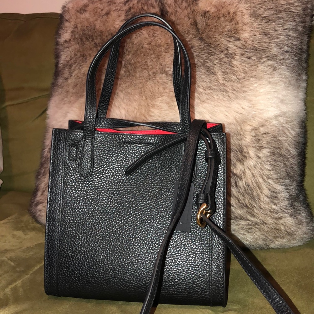Banana Republic Black Leather handbag
